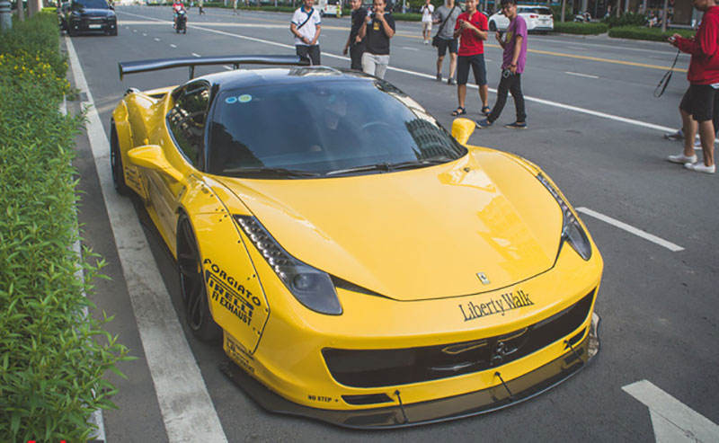 Cường Đô La cùng dàn siêu xe độ du xuân đầu năm 2018